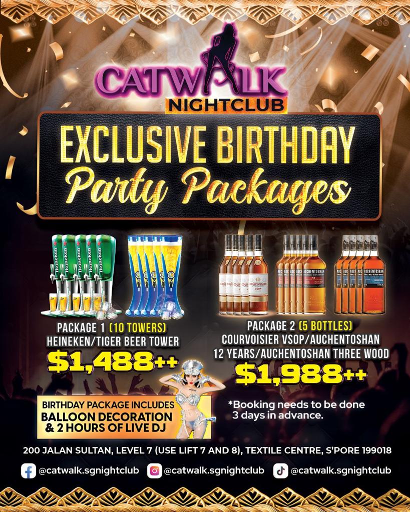 catwalk ktv package price